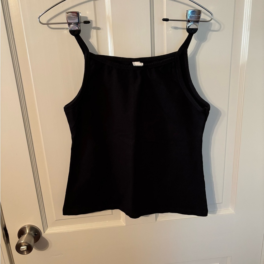 Women’s Black Hemp Tank Top